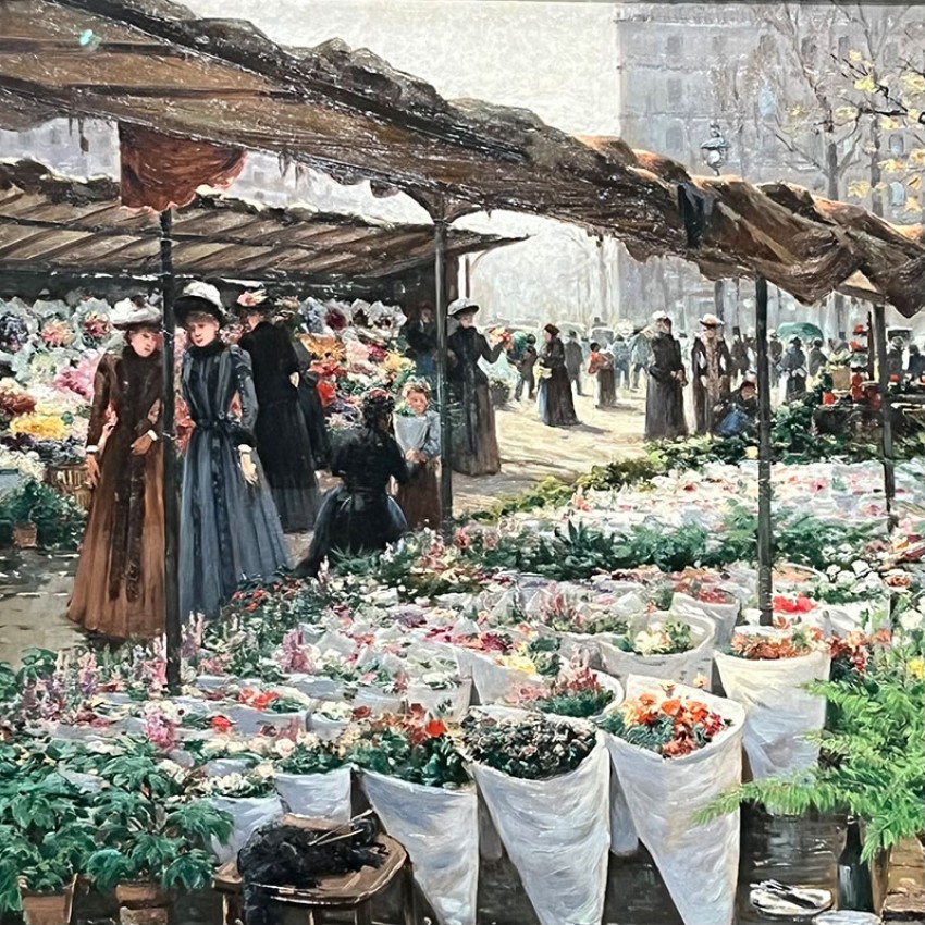 Blumenmarkt an der Madeleine IV