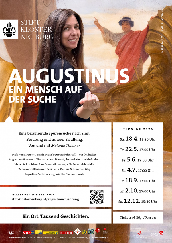 AUGUSTINUS – EIN MENSCH AUF DER SUCHE - Stift Klosterneuburg AUGUSTINUS – EIN MENSCH AUF DER SUCHE - Stift Klosterneuburg